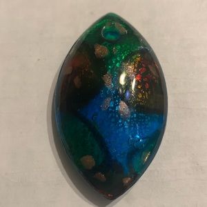 Art Glass pendant BEAUTIFUL COLORS!!!